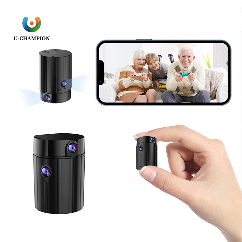 Manufacturers Wholesale Wireless Mini Dual Camera Portable Home Security Night Wifi Remote View Hd Camera