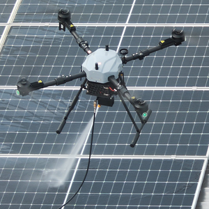 Drones de nettoyage de bâtiments JIUSI D15R, nettoyeur de façade de bâtiment, drone de nettoyage de panneaux solaires commerciaux, drone de nettoyage de fenêtres en stock - Product Image 1