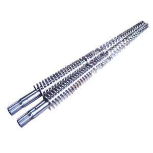 38CrMoAlA screw barrel for injection molding machine/plastic screw and barrel