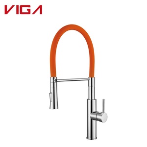 Rubinetto da <span class=keywords><strong>Cucina</strong></span> Monocomando Colorato VIGA di Kaiping, Finitura Bianca con Doccetta Estraibile, Miscelatore da <span class=keywords><strong>Cucina</strong></span> - Product Image 5
