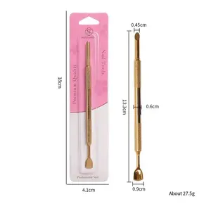 Poussoir à cuticules pour ongles Papier abrasif auto-adhésif 100/240 Papier <span class=keywords><strong>sablé</strong></span> remplaçable Poussoir à cuticules Outil de manucure - Product Image 3