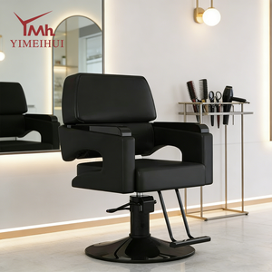 Poltrona da Barbiere per Tintura e Permanente, Resistente, Progettata Appositamente per Saloni di Parrucchieri, Girevole ed Elevabile - Product Image 1