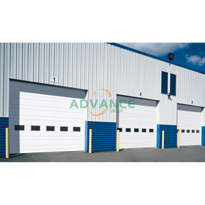 Puerta de bóveda seccional blindada industrial de alta seguridad con <span class=keywords><strong>ventanas</strong></span> Puerta de hombre Puerta seccional para uso industrial - Product Image 5