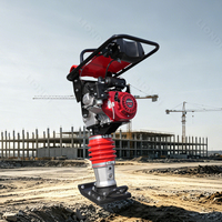 Compacteur vibrant portatif haute efficacité pour la compactation des fondations routières