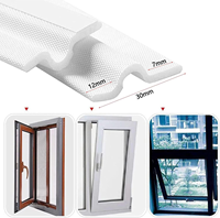 Joint d'étanchéité profilé en mousse PU pour fenêtre de porte Polyuréthane Eau Poussière Anti-bruit Lutte antiparasitaire Coupe-vent Bande de protection contre les intempéries pour porte