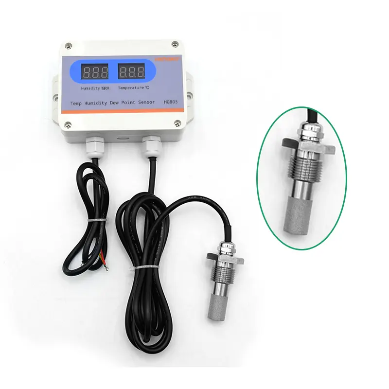 HG803 thread probe 4 20mA rs485 temperature and humidity monitor