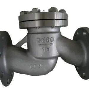 lift check valve,flange end RF,PN16,DN80,stainless steel material