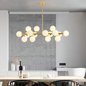 Lámpara Colgante LED Nórdica Minimalista Moderna, Creativa, en Forma de Frijol, para Comedor, de Magic Bean - Product Image 4