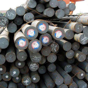 Barras Redondas de Acero Aleado Q195 Q235 Q355 S215jr S345jr de Alta Resistencia, Laminadas en Caliente, Estándar AiSi, Corte para Soldadura - Product Image 2