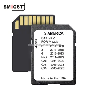 SMIOST CID Change for Micro SD Tarjeta de Navegacion Sat Nav Cards for Mazda CX5 3 Sport 1D South America