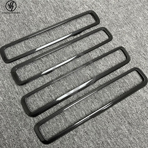 Autocollant de cadre de panneau de porte en fibre de carbone sèche pour pièces intérieures W463A W464, compatible avec les modèles W464 G500 G63 G550 de 2014 à 2019 - Product Image 4