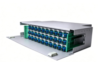 Panneau ODF à fibre optique 24 ports pour montage en rack 19 pouces