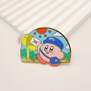 Customized Manufacture Cute Cartoon Design Rose Gold Metal Hard Enamel Cute Animal <strong>Pin</strong>
