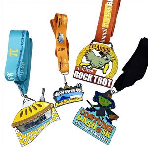 Medallas Clásicas Premium con Diseño Personalizado y Logotipo 3D Grabado para Carreras y Promoción Urbana - Product Image 4