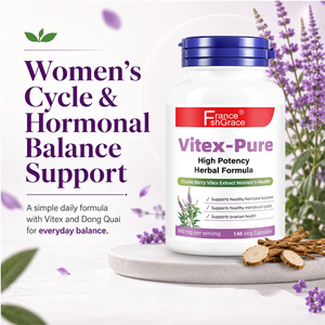 Suplemento de Vitex de Alta Potencia Shecome al por Mayor, Fabricante de Cápsulas de Bayas de Chaste para la Salud Hormonal y Menstrual de la Mujer - Product Image 3