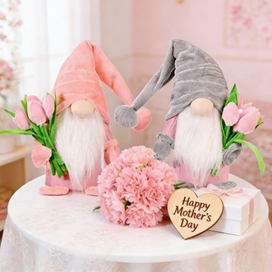 Nueva Colección Primavera 2026, Adornos de Tulipanes con Gnomos de Peluche, Decoración para el Hogar para Adultos, Gran Venta - Product Image 4
