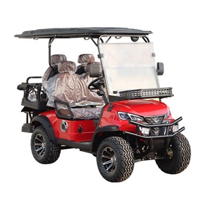 Carrello da Golf Vintage All'ingrosso, Mini <span class=keywords><strong>Auto</strong></span> Elettrica a Quattro Posti 60V 72V 3.5KW 4KW 5KW, Carrello da Golf Leggero per 4 Persone - Product Image 6