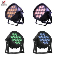Projecteur LED PAR 150W RGBWA DMX sur batterie, étanche IP65, pour extérieur, idéal pour fêtes, discothèques, mariages, DJ