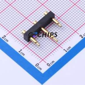 YZ220315140R-03067-01 Pogo Pin Connector Connector ( Type: Pogo Pin )( Total PIN Count: 3P )( Pitch: 6.7mm ) - Product Image 2