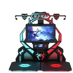 เครื่องเกมอาร์เคดใหม่ในห้างสรรพสินค้า เครื่องยิงปืน 2 ผู้เล่นในร่ม 9D VR เครื่องเกมโลหะ อุปกรณ์เสมือนจริง - Product Image 6