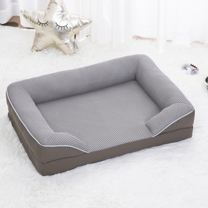 Cama de perro de diseño de lujo con cubierta, lavado a máquina, malla de refrigeración, camas grandes para perros, cama ortopédica de marca personalizada para perros - Product Image 2