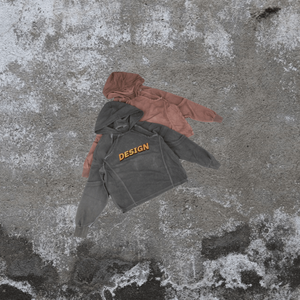 Nouveau sweat-shirt surdimensionné en molleton épais pour homme, imprimé à l'écran, lavé à l'acide, pour l'automne et l'hiver - Product Image 2