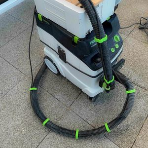 Festool 27mm Green Cable Clamp Vacuum Hose Clamp Cable Management Clamp <b>Hook</b> Type Durable - Product Image 2