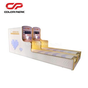 Colorido Parque interior diversión deporte niños Parque Arcade chico juegos máquina <span class=keywords><strong>real</strong></span> bolos que funcionan con monedas juegos de bolos - Product Image 6