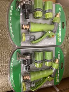 多機能噴霧器ガーデンホースパイプ水ユニバーサルノズルグリップスプレーガンノズル - Product Image 4