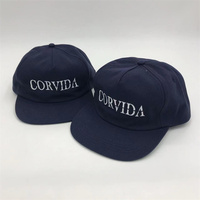 Casquettes Snapback Vintage en Coton Non Structuré à 5 Panneaux, Personnalisables avec Motif Lettres Imprimées en Relief sous la Visière, en Tissu Éponge