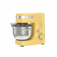 Batteur sur socle planétaire électrique 800W en acier inoxydable, 10+ vitesses, pour cuisine domestique, pâtisserie, mélangeur à gâteaux, bol mélangeur