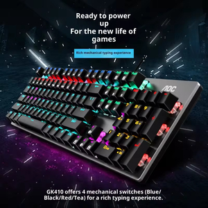Mechanical <b>Keyboard</b> Blue Switch RGB Mixed Light Wired USB Gaming <b>Keyboard</b> For Computer Notebook - Product Image 2