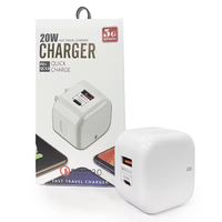 Tête de charge rapide PD 20W Chargeur UK EU US Convient pour Apple 15 Mobile Phone Fast Charging Head Factory