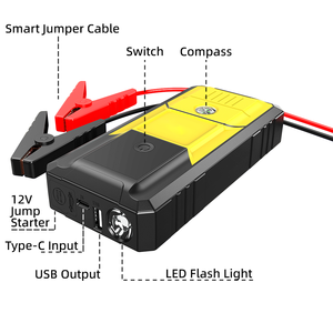 Arrancador de Coches Portátil de Alta Resistencia de 12 V y 400 A, Multifunción, con Luz LED, <span class=keywords><strong>Kit</strong></span> de Herramientas de Emergencia, Batería de Litio <span class=keywords><strong>CARSON</strong></span>, 1 Año de Garantía - Product Image 6
