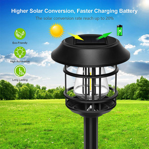 Loạt Đèn Sân Vườn Cũ Đèn <span class=keywords><strong>LED</strong></span> Bãi Cỏ Năng Lượng Mặt Trời Phong Cảnh Cổ Điển Có Dây Tóc Đèn Vonfram Sáng Hơn Cho Lối Đi Sân Trong - Product Image 6