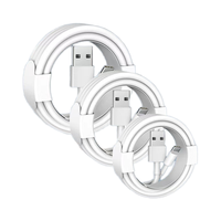 Câble de charge rapide Type-C PD 20W 5A 1m-3m Blanc Conducteur en cuivre pur Blindage tressé Gaine TPE/PVC iPhone 15/14 Pro/Caméra