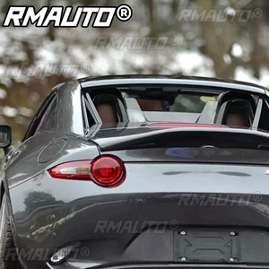 Para Mazda MX5 Miata ND RF Estilo LMS Fibra de Carbono Fibra de Vidrio Sin Pintar Alerón Tipo Duckbill Labio de Maletero Accesorios de Carreras y Embellecedores - Product Image 5
