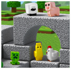 Decoración de jardín de hadas, colección de juguetes de alta calidad, figuritas de animales de granja de resina 3D de Pvc realista, lámpara de cerdo oveja, pollo, conejo, <span class=keywords><strong>Cabra</strong></span> - Product Image 3