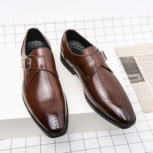 Zapatos Oxford de Alta Calidad Estilo Británico para Hombre, con Forro de Cuero Genuino Evergreen, para Oficina, Negocios, Bodas - Product Image 2