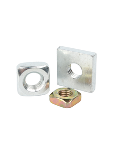 スティールトレックス ハードウェアツール ファスナー ナット 新工場 卸売 ナット 六角ネジ キャップ カーボン 304 ステンレス鋼 M4 M5 M6 四角ナット - Product Image 2