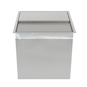 Portable Ice <b>Bucket</b> with Lid and Handle, Large Capacity <b>Plastic</b> Ice Bin for Party, Home Bar Drinks Chiller, Outdoor Picnic Coole - Product Image 2