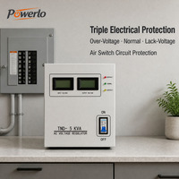 Conditionneur de tension 220V monophasé, stabilisateur servo TND, protecteurs de tension pour la sécurité électrique domestique