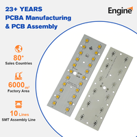 Carte PCB LED haute puissance anti-oxydation en aluminium pour projecteur et projecteur à tête mobile