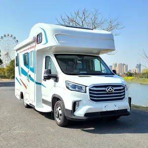 Motorhome Camper 6m Motor Home Caravan 2-6 People Rv Camper Motorhome Motorhome Camper Van Luxury Factory Custom