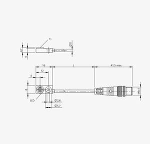 Capteur inductif miniature d'origine B-ALLUFF BES01YE BES R04KC-PSC15B-EP00,3-GS49 en stock - Product Image 1