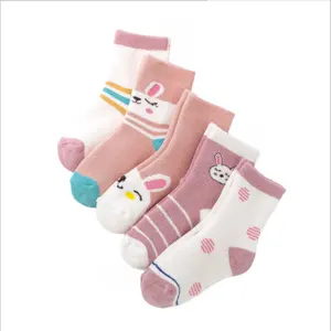 Chaussettes épaisses avec motifs de dessins animés pour enfants de 1 à 10 ans, pour garçons et filles, chaudes, vente en gros, nouvelle collection