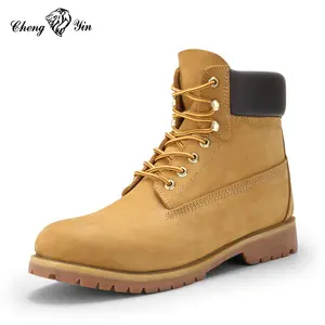 Wholesale Martin shoes Chemical Resistant High Ankle Workman's Safety Shoes Nubuck Leather Working Boots