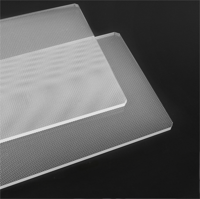 Cheap 55mu Customized Laser Dotting Transparent Plastic PMMA Acrylic LGP Sheet Guide for Led Light Panel