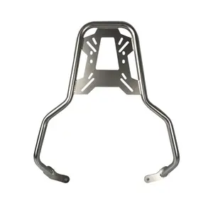 Suitable for Vespa scooter 304 stainless steel tail frame motorcycle aluminum alloy tail box trunk