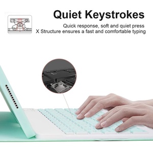 Housse de protection en cuir PU pour souris sans fil Touchpad clavier pour Xiaomi <span class=keywords><strong>Mi</strong></span> <span class=keywords><strong>Pad</strong></span> <span class=keywords><strong>5</strong></span> <span class=keywords><strong>Mi</strong></span> <span class=keywords><strong>Pad</strong></span> <span class=keywords><strong>5</strong></span> Pro <span class=keywords><strong>5G</strong></span> 11 pouces 2021 - Product Image 3